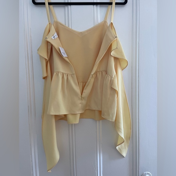 NWT Club Monaco Akua Top Yellow/Gold - 0 - Picture 10 of 14